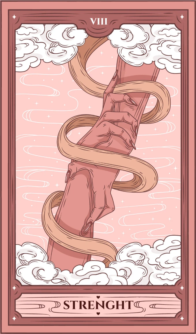 Die Kraft – Tarotkarte