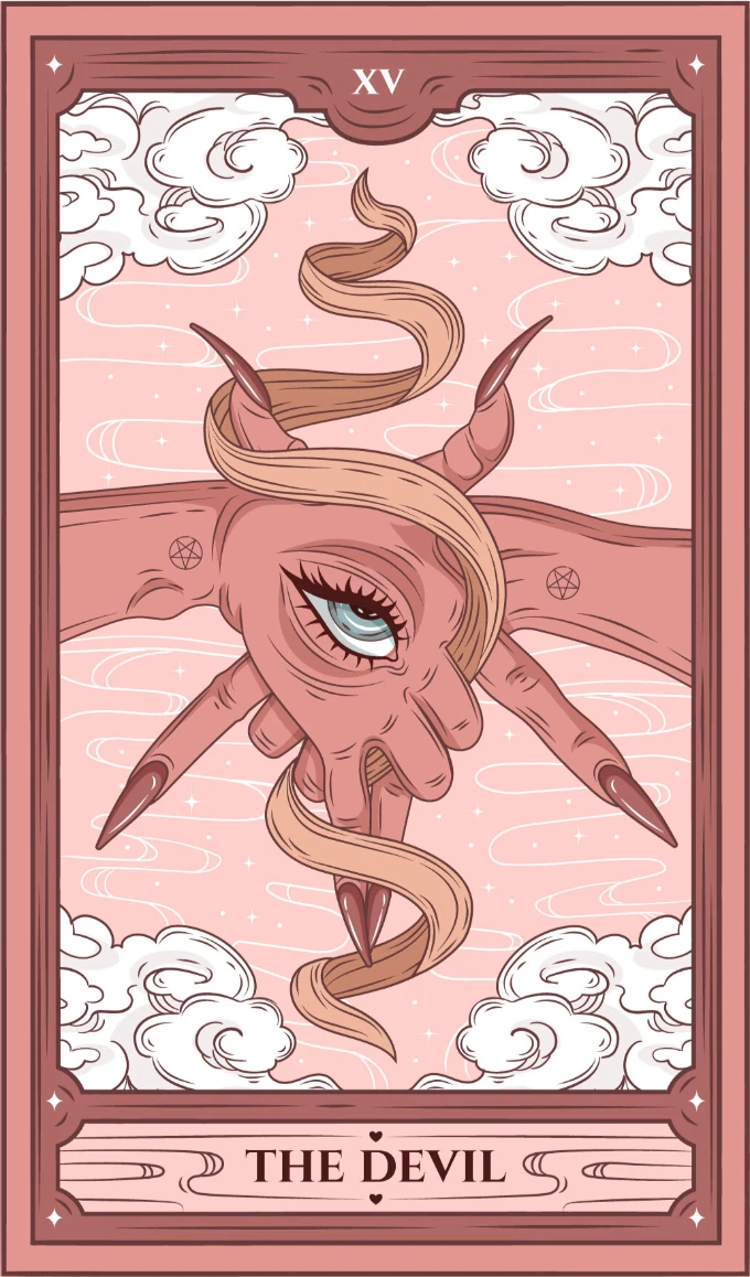 Der Teufel – Tarotkarte