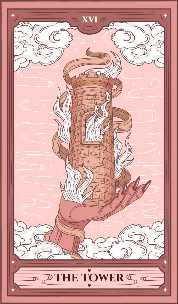 Der Turm – Tarotkarte