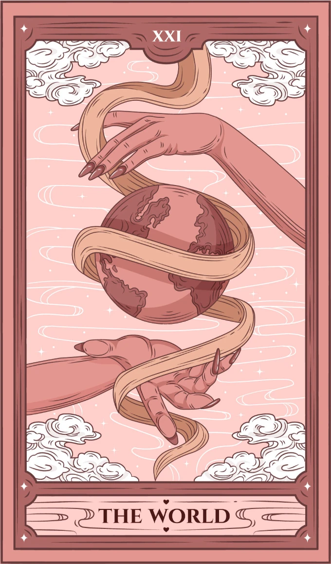 Die Welt – Tarotkarte